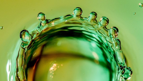 Una goccia d'acqua