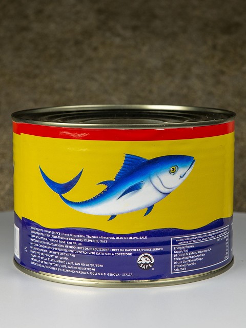 Tonno Pinna Gialla all’Olio di Oliva