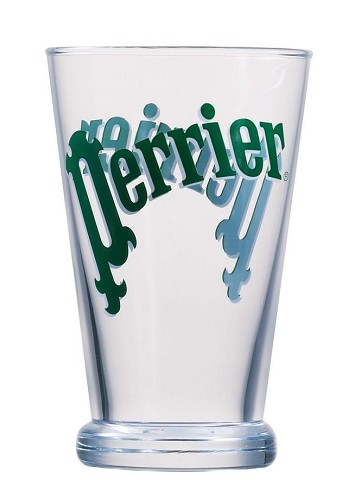 bicchiere Perrier